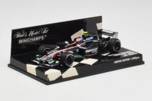 Minardi Cosworth PS03 M. Bobbi Test Car 2003 Minichamps 1:43 400030039 Metaal — afbeelding 3 van 5