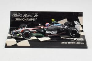 Minardi Cosworth PS03 M. Bobbi Test Car 2003 Minichamps 1:43 400030039 Metaal