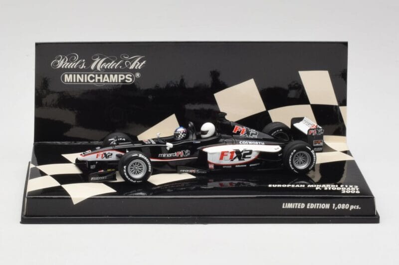 Minardi F1X2 P. Stoddart F1 2006 Minichamps 1:43 400060299 Metaal