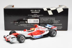 Panasonic Toyota Racing TF106 #8 R. Schumacher F1 2006 Minichamps 1:18 100060007 Metaal — afbeelding 6 van 6