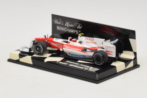Toyota TF109 #10 T. Glock Panasonic Toyota Racing Australian GP 2009 Minichamps 1:43 400090010 Metaal — afbeelding 3 van 5