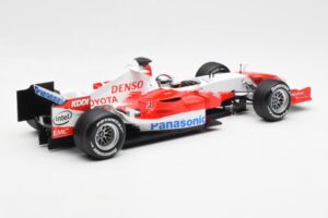 Toyota TF106 Panasonic Toyota Racing J. Trulli F1 Presentation 2006 Minichamps 1:18 AM59554H Metaal — afbeelding 2 van 6