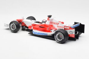 Toyota TF106 Panasonic Toyota Racing J. Trulli F1 Presentation 2006 Minichamps 1:18 AM59554H Metaal — afbeelding 5 van 6