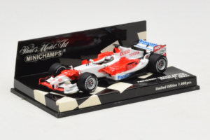 Toyota TF106 Panasonic #12 J. Trulli Panasonic Toyota Racing Showcar 2006 Minichamps 1:43 400060078 Metaal — afbeelding 2 van 5