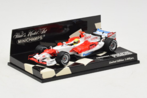Toyota TF106 Panasonic #11 R. Schumacher Panasonic Toyota Racing Showcar 2006 Minichamps 1:43 400060077 Metaal — afbeelding 2 van 5