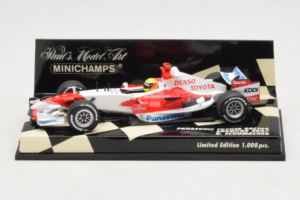 Toyota TF107 Panasonic #11 R. Schumacher Panasonic Toyota Racing Showcar 2007 Minichamps 1:43 400070081 Metaal