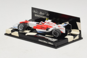 Toyota T. Glock Panasonic Toyota Racing Showcar F1 2008 Minichamps 1:43 400080082 Metaal — afbeelding 3 van 5