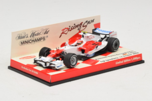 Panasonic Toyota Racing TF108 T. Glock F1 Showcar 2008 Minichamps 1:43 403080082 Metaal — afbeelding 2 van 5