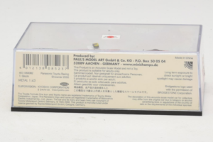 Panasonic Toyota Racing TF108 T. Glock F1 Showcar 2008 Minichamps 1:43 403080082 Metaal — afbeelding 4 van 5