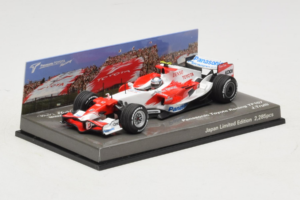 Toyota TF107 #12 J. Trulli Panasonic Toyota Racing Showcar F1 2007 Minichamps 1:43 AM60129 Metaal — afbeelding 2 van 6