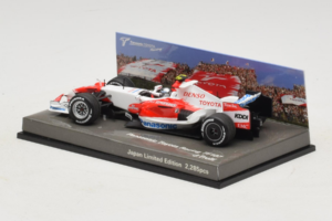 Toyota TF107 #12 J. Trulli Panasonic Toyota Racing Showcar F1 2007 Minichamps 1:43 AM60129 Metaal — afbeelding 3 van 6