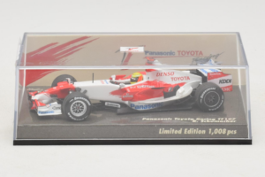 Toyota TF107 #11 R. Schumacher Panasonic Toyota Racing F1 2007 Minichamps 1:43 AM601286 Metaal — afbeelding 4 van 5