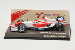 Toyota TF107 #11 R. Schumacher Panasonic Toyota Racing F1 2007 Minichamps 1:43 AM601286 Metaal