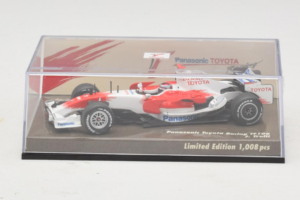 Toyota TF108 Panasonic #12 J. Trulli F1 2008 Minichamps 1:43 AM611513 Metaal — afbeelding 5 van 5
