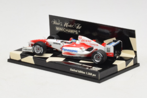 Toyota TF104 Panasonic #16 R. Zonta Panasonic Toyota Racing 2004 Minichamps 1:43 400040116 Metaal — afbeelding 3 van 5