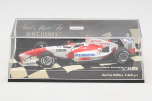 Toyota TF104 Panasonic #16 R. Zonta Panasonic Toyota Racing 2004 Minichamps 1:43 400040116 Metaal — afbeelding 4 van 5