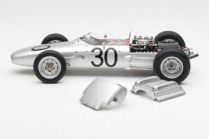 Porsche 804 #30 D. Gurney French Grand Prix 1962 AUTOart 1:18 86271 Metaal — afbeelding 3 van 6