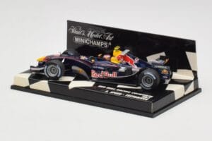 Red Bull RB1 Cosworth S. Speed Test Car 2005 Minichamps 1:43 400050137 Metaal — afbeelding 3 van 5