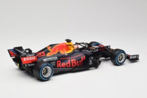 Red Bull Racing Honda RB16B #33 M. Verstappen Belgian GP Winner 2021 Minichamps 1:18 110211333 Hars — afbeelding 2 van 7