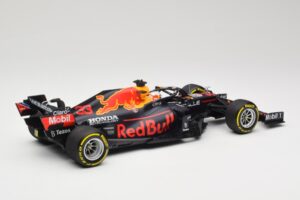 Red Bull Racing Honda RB16B #33 M. Verstappen Mexican GP Winner 2021 Minichamps 1:18 110211933 Hars — afbeelding 2 van 6