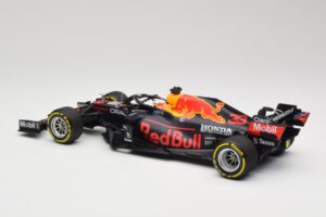 Red Bull Racing Honda RB16B #33 M. Verstappen Mexican GP Winner 2021 Minichamps 1:18 110211933 Hars — afbeelding 5 van 6