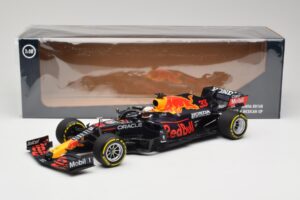 Red Bull Racing Honda RB16B #33 M. Verstappen Mexican GP Winner 2021 Minichamps 1:18 110211933 Hars — afbeelding 6 van 6