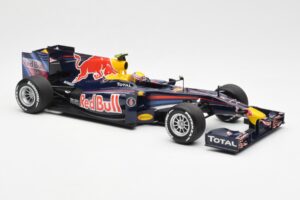 Red Bull RB6 #7 M. Webber Red Bull Racing Showcar 2010 Minichamps 1:18 150100076-R1 Metaal — afbeelding 4 van 6