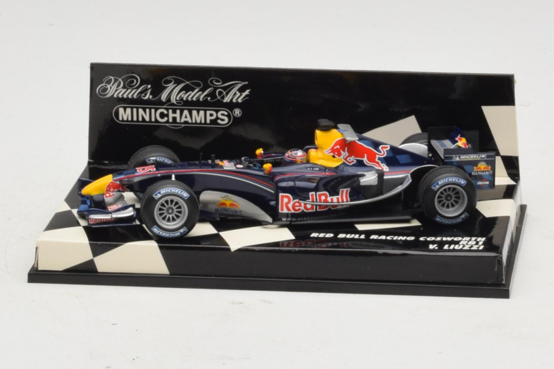 Red Bull Racing RB1 V. Liuzzi Test Driver F1 2005 Minichamps 1:43 400050115 Metaal