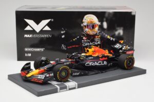 Oracle Red Bull Racing RB18 #33 M. Verstappen Mexican GP 2022 Minichamps 1:18 113222001 Hars — afbeelding 7 van 7
