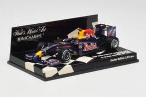 Red Bull Racing Renault RB5 #14 M. Webber Race Car 2009 Minichamps 1:43 400090114 Metaal — afbeelding 2 van 5