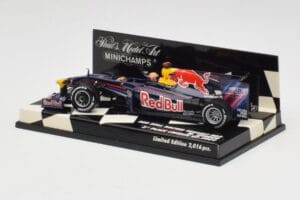 Red Bull Racing Renault RB5 #14 M. Webber Race Car 2009 Minichamps 1:43 400090114 Metaal — afbeelding 3 van 5