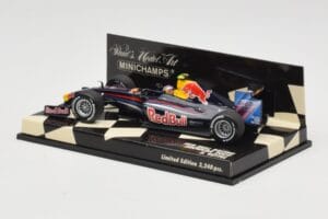 Red Bull Racing Renault RB5 #15 S. Vettel Showcar 2009 Minichamps 1:43 400090085 Metaal — afbeelding 3 van 5