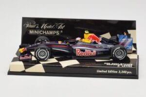 Red Bull Racing Renault RB5 #15 S. Vettel Showcar 2009 Minichamps 1:43 400090085 Metaal