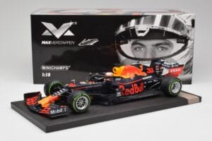 Red Bull RB15 #33 M. Verstappen German GP Winner Wet 2019 Minichamps 1:18 113191133 Metaal — afbeelding 6 van 7
