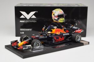 Red Bull RB16B #33 M. Verstappen Styrian & Austrian GP Winner 2021 Minichamps 1:18 113210933 Metaal — afbeelding 6 van 6