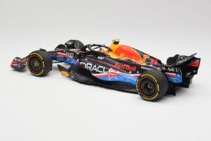 Red Bull RB19 #1 M. Verstappen Austin GP Winner 2023 Minichamps 1:18 110231901 Metaal — afbeelding 5 van 6