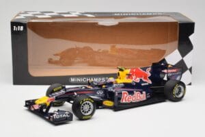 Red Bull RB5 #14 M. Webber Chinese GP 2nd 2009 Minichamps 1:18 150090114 Metaal — afbeelding 6 van 6