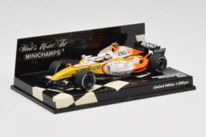 Renault R28 #6 Showcar 2008 Minichamps 1:43 400080076 Metaal — afbeelding 2 van 5