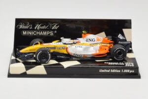 Renault R28 #6 Showcar 2008 Minichamps 1:43 400080076 Metaal