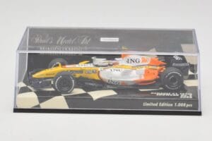 Renault R28 #6 Showcar 2008 Minichamps 1:43 400080076 Metaal — afbeelding 5 van 5