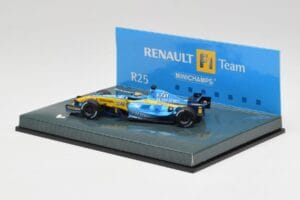 Renault R25 #1 F. Alonso F1 World Champion 2005 Minichamps 1:43 403050105 Metaal — afbeelding 3 van 4