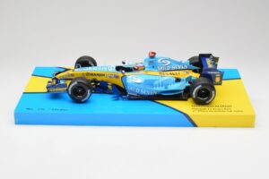 Renault R25 #5 F. Alonso Brazil GP F1 World Champion 2005 Minichamps 1:18 147051705 Metaal
