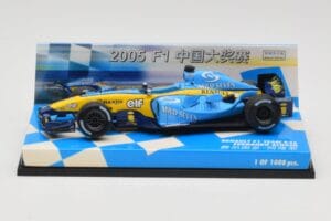 Renault R25 #5 F. Alonso Race Car 2005 Minichamps 1:43 403050025 Metaal