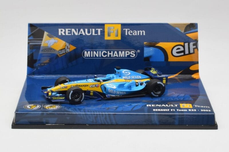 Renault R25 F1 Showcar 2005 Minichamps 1:43 433050099 Metaal
