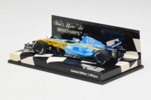Renault R26 G. Fisichella Showcar F1 2006 Minichamps 1:43 400060072 Metaal — afbeelding 2 van 5