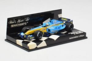 Renault R26 G. Fisichella Showcar F1 2006 Minichamps 1:43 400060072 Metaal — afbeelding 3 van 5
