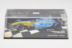 Renault R26 G. Fisichella Showcar F1 2006 Minichamps 1:43 400060072 Metaal — afbeelding 4 van 5