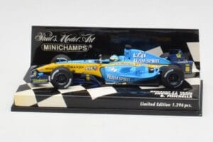 Renault R26 G. Fisichella Showcar F1 2006 Minichamps 1:43 400060072 Metaal