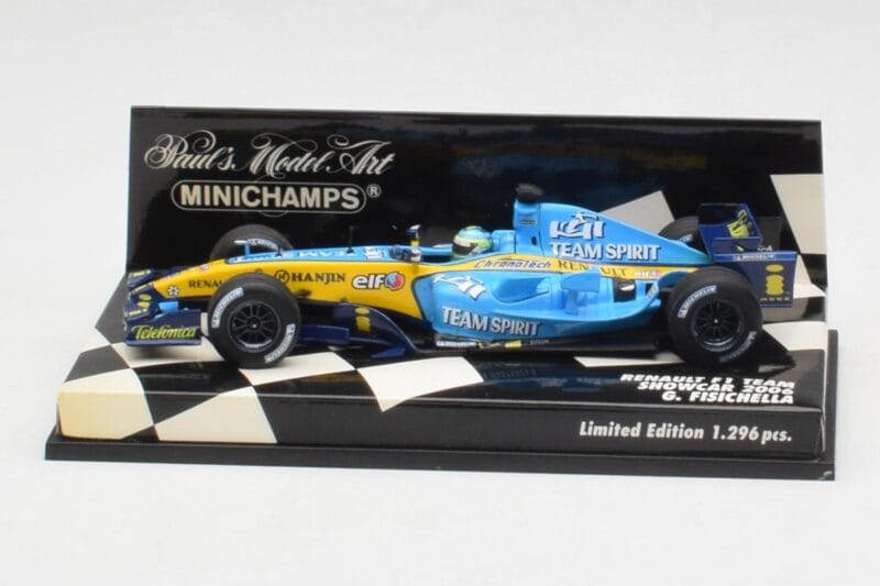 Renault R26 G. Fisichella Showcar F1 2006 Minichamps 1:43 400060072 Metaal