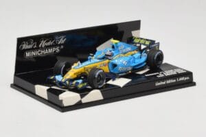 Renault R26 H. Kovalainen F1 Test Car 2006 Minichamps 1:43 400060041 Metaal — afbeelding 2 van 5
